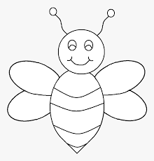 You can download and print the best transparent cartoon bees hd png collection for free. Bee Black And White Image Of Bee Clipart Black And White Honey Bee Black Background Clipart Hd Png Download Kindpng