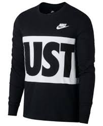 Black And White Nike T Shirt Mens Nike Men S Sportswear Long Sleeve Just Do It T Shirt Black 2xl Mens Sportswear Nike Men Sportswear