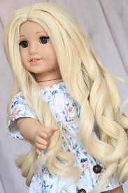 Unlike barbie, american girl dolls go on adventures instead of dates! Etsy Doll Wigs Off 60 Medpharmres Com