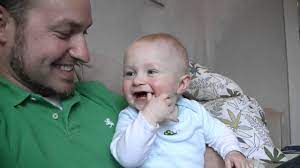 Baby Micah Laughing Hysterically At Daddy S Burp Noises Youtube