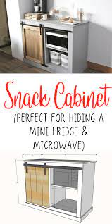 More images for barn door mini fridge cabinet » Pin On Diy Home Decor And Home Improvement Projects
