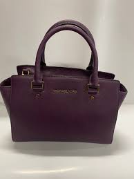 Authentic Michael KORS Burgundy Bag (pre - Owned) - Etsy