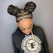 So Cute And Pretty Tag The Source Tag Ur Friends Braids Edges Hairstylis Latest Braided Hairstyles Hair Styles Black Girl Braided Hairstyles