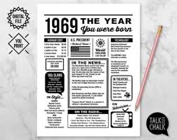 Only true fans will be able to answer all 50 halloween trivia questions correctly. Fun Facts 1969 Etsy