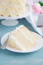 The cake has a soft crumb and goes heavy on the vanilla to hit some nostalgia buttons. Best Ever Vanilla Bean White Cake Birthday Cake The Busy Baker