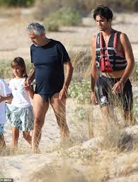 His wife and children he was married to a woman named edi bocelli. Andrea Bocelli 61 Goes Shirtless During A Yacht Day With His Family In Sardinia Daily Mail Online