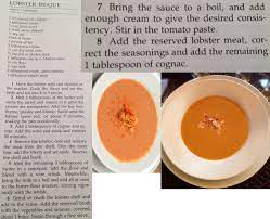 Soup Lobster Bisque New York Times Cookbook Lobster Bisque Recipes Food