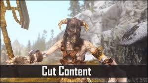 Skyrim S Cut Content A Further Look At What Could Ve Been In The Elder Scrolls 5 Part 5 Youtube