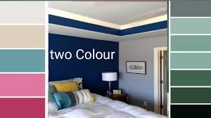 Yes, it can be a tricky game. Bedroom Colour Combination Bedroom Colour Asian Paints Colour Combination Two Colour Bedroom Youtube