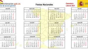 Ofertas para su viaje de semana santa 2021. Calendario Laboral 2021 Dias Festivos Desde Semana Santa Hasta Las Vacaciones De Verano