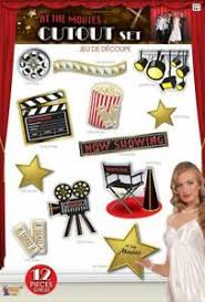 Movie night goes glam with hollywood theme party supplies & hollywood party decorations! Movie Theme Decor Products For Sale Ebay
