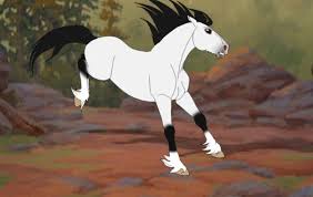 Data Damage Got Separated From His Own Herd This Is His New Herd No Mate Wants One Spirit The Horse Spirited Art Horse Drawings