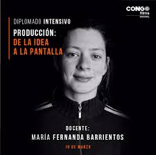 María Fernanda Barrientos es nuestra tercera docente del DIPLOMADO EL  PRODUCTOR: DE LA IDEA A LA PANTALLA. Profesional con más de 10 años de  experiencia en el medio audiovisual en cargos de