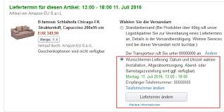 Amazon De Lieferung Versand Kuche Haushalt Wohnen