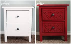 Six Sisters Stuff Family Recipes Food Fun Crafts Nightstand Makeover Hemnes Nightstand Ikea Nightstand