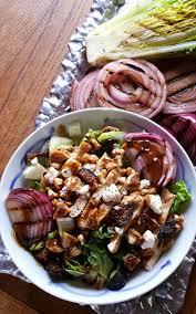 Spiced Fig Grilled Chicken Salad Valley Fig Growers Recipe Grilled Chicken Salad Recipe Grilled Chicken Salad Fig Salad