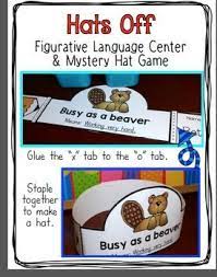 Figurative Language Figurative Language Figurative Language Activity Figurative Language Center
