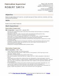 Check spelling or type a new query. Fabrication Supervisor Resume Samples Qwikresume