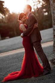 With delicate beading and lace embellishments, this tulle ball gown is both sultry and feminine. 9 Red Wedding Dresses Ideas Red Wedding Wedding Dresses Red Wedding Dresses