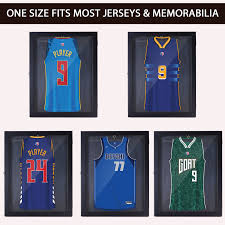 How to build a shadow box display. Homcom 24 X 32 Sports Jersey Memorabilia Shadow Box Frame Acrylic Display Case Black Walmart Com Walmart Com