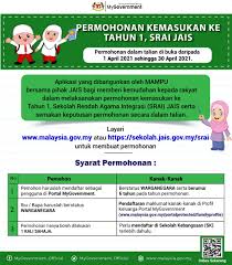 Mungkin ini boleh jadikan panduan untuk ibubapa yang lain rasanya tujuan kami untuk build up base agama yang kuat sewaktu dia bersekolah rendah mencukupi. Mygovernment Official On Twitter Perkhidmatan Digital Baharu Permohonan Kemasukan Ke Tahun 1 Sekolah Rendah Agama Integrasi Srai Jais Secara Dalam Talian Portalmygovernment Https T Co Ww1smuoaul