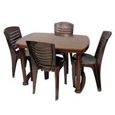 Add modern farmhouse style to your home with the. Brown Plastic Dining Table Chair Set Pvc Dining Table à¤ª à¤² à¤¸ à¤Ÿ à¤• à¤¡ à¤‡à¤¨ à¤— à¤Ÿ à¤¬à¤² Al Anwaar Modern Co Bharuch Id 21929081212
