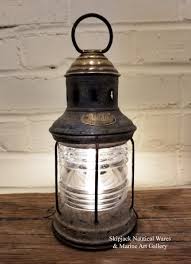 Antique Perko Small Boat Anchor Lantern Skipjack Nautical Wares