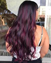45 Shades Of Burgundy Hair Dark Burgundy Maroon Burgundy With Red Purple And Brown Highlights Burgundy Hair Hair Color Burgundy Hair Color Plum