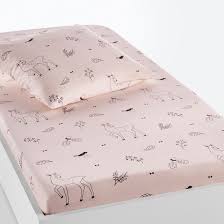 Exprimez ici vos attentes, vos désirs ✨ nouveauté : Drap Housse Enfant Coton Ludine La Redoute Interieurs Le Drap Housse Ludine Pur Coton Les Biches Et Les Oiseaux Sont De Sortie Pour Accompagner Les Jolis Reve