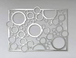 We are stainless steel material supplier, provide metal products customization solutions and fitting out project including stainless steel profile, craft and room divider. Abstract Stainless Steel Wall Art Sculpture Decor Circles In 2021 Stainless Steel Wall Art Steel Wall Art Wall Sculpture Art