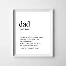 Dad Definition Print Father 39 S Day Gift Funny By Tsdigitaldesigns Funny Gifts For Dad Dad Printable Dad Humor