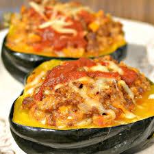 Instant Pot Acorn Squash Stuffed With Italian Sausage Recipe Acorn Squash Recipes Italian Sausage Recipes Squash Recipes
