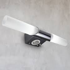 Modern led spiegelleuchte badezimmer design spiegellicht drehba hell spiegellampen badwandlampe flexibel skalierbar badezimmer schminkspiegel natürliches licht 4500k ip44, l40cm 36,00 € *: B K Licht Spiegelleuchte Mithra Led Wandlampe Spiegellampe Badezimmer Metall Glas E14 Bad Lampe Mit Steckdose Online Kaufen Otto