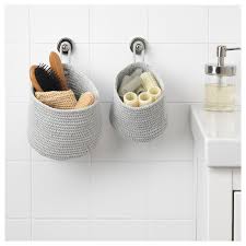 Nordrana Korb 2er Set Grau Ikea Bad Korbe Ikea Dekoration Badezimmer