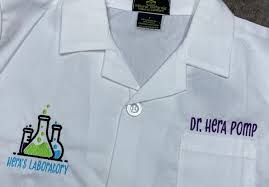 Kids' Custom Lab Coat, Embroidered Personalized Kids Lab Coat, Kids Doctor  Coat, Embroidered White Coat for Kids, Kids Scientist Coat