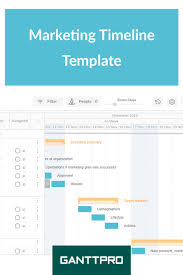 marketing timeline templates download it in excel or edit