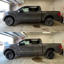 In case you needed proof, ford tested its grit at extreme temperatures, on steep inclines and in unbearably rugged conditions. Factory Wheels Blackout Diy Using Plastidip F150gen14 Com 2021 Ford F 150 Lightning Ev Raptor Forum 14th Gen