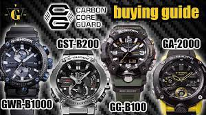 I decided, for the record (and for my youtube channel), to make a video of reference of watch under test. Carbon Core Guard G Shock Buying Guide Understanding The Lineup Youtube