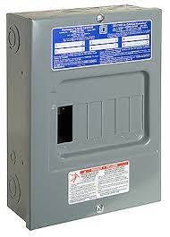 6 space, 12 circuit max. Square D Schneider Electric Hom612l100scp Homeline 100 Amp 6 Space 12 Circuit For Sale Online Ebay