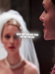 Dan and Serena Wedding Scene