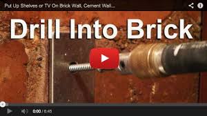 How do you hang a tv above a fireplace? Hang A Tv On A Brick Or Concrete Wall Gardenfork Eclectic Diy
