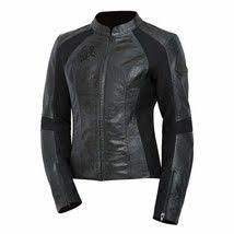 Women Made To Order Black Color Motorbike Genuine Real Leather Safety Pad Jacket Motorcycle Jacket Women Motorcycle Women Jackets For Women