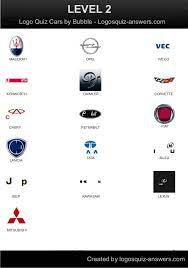 Logo Quiz Cars Answers Level 2 For Android Bubble Quiz Games Logo Quiz Logo Quiz Answers Opel