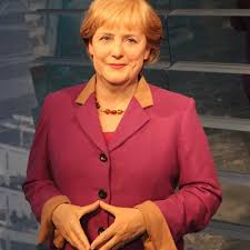Biden to reveal end date for us travel ban on europe 'within days'. Chancellor Angela Merkel Madame Tussauds Berlin