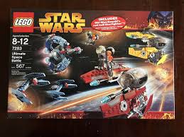 Lego Star Wars Ultimate Space Battle 7283 Anakin Obi Wan New Sealed Retired Lego Star Wars Space Battles Star Wars