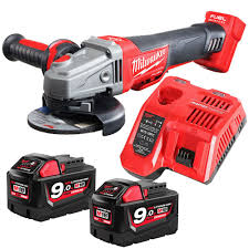 Ebay Sponsored Milwaukee M18cag115xpdb 18v Angle Grinder 115mm With 2 X 9ah Batteries Milwaukee Power Tools Electrical Tools Cordless Tools