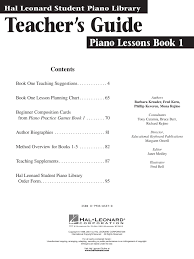 Piano Lessons Book 1 Pages 1 50 Text Version Anyflip