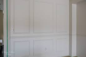 Most likely, you will need a circular saw to cut. Restoration Hardware Inspired Diy Wainscoting Chair Rail Classy Glam Living