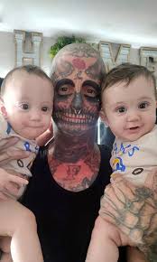 Richard Huff has approximately 240 tattoos, which cover 85 percent of his  body. , Richard and his wife, Marita, have seven children and the couple  receive judgement about Richard’s appearance and ...