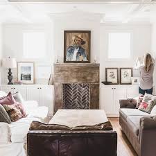Modern Rustic Living Room In Neutral Tones Farmhouse Decor Modern Farmhouse Living Room Decor Modern Farmhouse Interior Design Farmhouse Decor Living Room